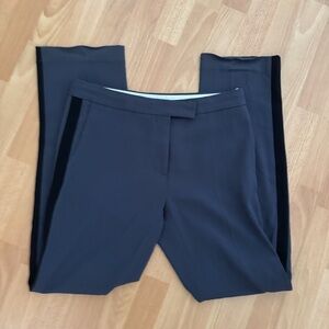 Aritzia Wilfred Blue Straight Leg Trousers